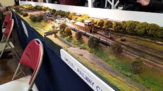 Shirehampton model railway exhibition on the 3224 part 1 [upl. by Eliathan646]