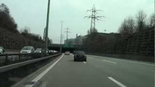 From Buchs ZH to Wallisellen Driving Video  Zürich Switzerland 032013 FullHD [upl. by Namzzaj]