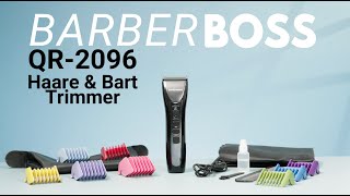 Entdecken Sie das BarberBoss QR2096 HerrenPflegeset  Vielseitige Geschwindigkeiten erklärt [upl. by Blasien]