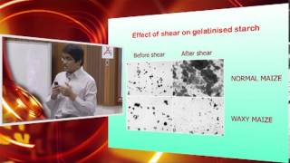 IMK421  Lecture 6  18th October 2012 — Starch Gelatinization Part 2 [upl. by Haidedej]