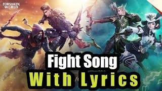 Forsaken World Gods And Demons Fight Music video with Lyrics  New MMORPG Open World Viral [upl. by Oihsoy]