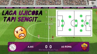 PES 2020 MOBILE  Gameplay Ajax VS Roma  6 [upl. by Llerdnam982]