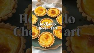 Hokkaido Cheese Tart🧀✨ coba bikin juga yuk cheesetart hokkaido resepcheesetart [upl. by Irroc]