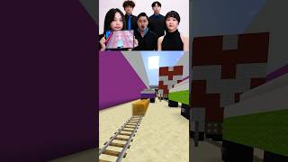 POV Subway Surfers in Minecraft 🚇 [upl. by Ranzini]