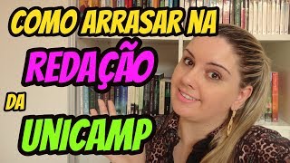 Como arrasar na redação da Unicamp [upl. by Trilbi1]