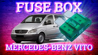 Mercedes Benz Vito Viano 20042010 fuse box diagrams [upl. by Ratib]