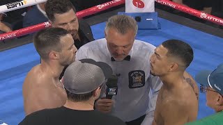 Josh Taylor vs Teofimo Lopez  BOXING Fight Highlights [upl. by Anirbak354]