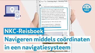 NKC Reisboek  Navigeren middels coördinaten in een navigatiesysteem [upl. by Suciram]