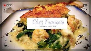 SEAFOOD FISH PIE BY CHEZ FRANCOIS COOKING [upl. by Adialeda]