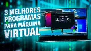 O QUE É VIRTUALIZAÇÃO Os 3 MELHORES programas para MÁQUINA VIRTUAL  Penso Tecnologia [upl. by Auliffe341]