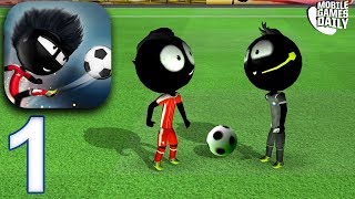 Super Goal  Soccer Stickman  All levels 113118 Gameplay Part 18 FULL GAME No Commentary [upl. by Siuoleoj479]