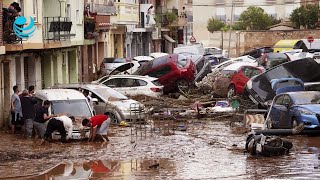 Barcelona activa alerta amarilla y municipios valencianos se preparan para nueva DANA [upl. by Elyse636]