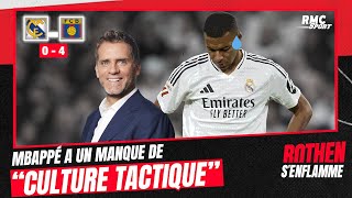 Real 04 Barça  Rothen pointe quotle manque de culture tactiquequot de Mbappé au poste de 9 [upl. by Barabas649]