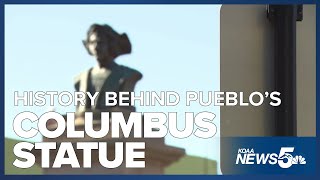 Rich history behind Columbus statue in Pueblo [upl. by Calen]