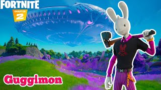 NEW GUGGIMON SKIN GAMEPLAY  FORTNITE GUGGIMON SET [upl. by Viv]