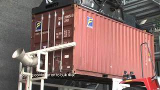 SEABRIDGE ZEEBRUGGE  UPLOADING A BULK CONTAINER WITH COFFEE [upl. by Ennovihs]