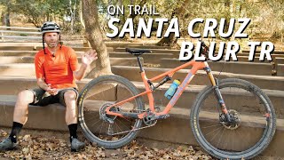 2022 Santa Cruz Blur TR Review [upl. by Llenwad]