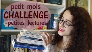 Petit mois  petites lectures  CHALLENGE [upl. by Alegnat]