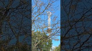 Stratos fear ride at knoebels in elysburg pa 2024 [upl. by Tiphanie]