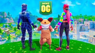 The Cutest Kid Plays OG FORTNITE Leo [upl. by Aihsenad]