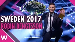 Robin Bengtsson wins Melodifestivalen 2017 REACTION [upl. by Albina]