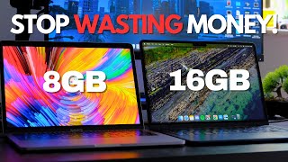 M3 MacBook Air 8GB vs 16GB RAM  Explained [upl. by Tinaret]