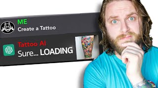 I Used AI to Create Tattoos For Subscribers [upl. by Diver]