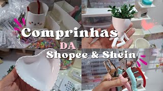 COMPRINHAS DA SHOPEE amp SHEIN comprei muita coisa LINDA😍✨ [upl. by Nance]