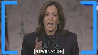 Kamala Harris vows peaceful transfer of power in concession speech [upl. by Ahsiryt]