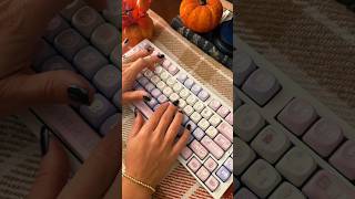 Creamy Keyboard relax asmrtriggers asmr [upl. by Gelman]