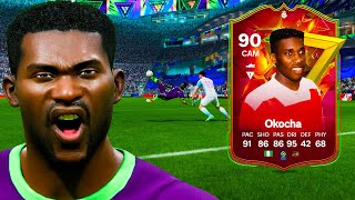 90 Golazo Hero Okocha Player Review  EA FC 24 [upl. by Mis291]