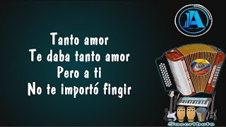 Hay Que Ser Fuerte  Los Chiches Vallenatos  Letra  Andres Pino Music [upl. by Yearwood]