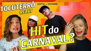 REAGINDO a ANITTA amp KEVINHO  Terremoto React e Comentários [upl. by Yerok]