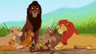 The Lion King Simba Nala Kopa Kiara and Kion Tribute [upl. by Oicafinob669]