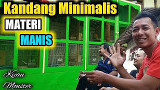 KANDANG TERNAK Lovebird Minimalis ALIBABA Pencetak Lovebird MANIS [upl. by Eelatsyrc]