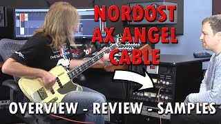 Nordost AX Angel Cable Review  Comparison and Samples with Rock Legend [upl. by Marilou]