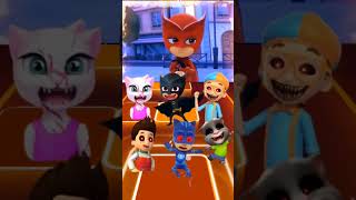 Pj Masks Transformation X Coffin Dance  Tiles Hop [upl. by Sacken]