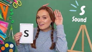 s Sound  Phonics for Kids  s Words amp Blending Practice  Learn to Read with a British Teacher [upl. by Kinny]