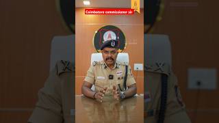 coimbatore police commissioner sir meet [upl. by Dinny594]