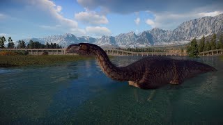 Prehistoric Kingdom PCEnglish 29 5 Minutes of Plateosaurus gracilis Update PTB 1824 [upl. by Lahcar]