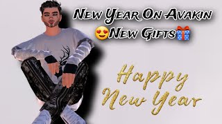 😍New Year Place added On Avakin Life  Free Gifts 2024 AvakinLife [upl. by Eellah]