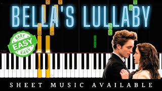 Bellas Lullaby  Piano Tutorial Easy  Twilight  How To Play Synthesia [upl. by Aynav102]