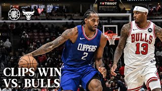 Clippers Win vs Bulls Highlights  LA Clippers [upl. by Asilahs]