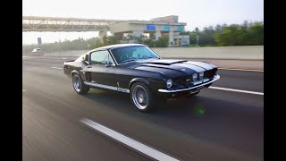 Revology Car Review  1967 Shelby GT500 in Antimatter Blue Metallic [upl. by Ahsirtal]