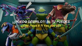 CANCIÓN que suena en TORTUGAS NINJA CAOS MUTANTE 🐢🍕A Tribe Called QuestCan I Kick It SubEspañol [upl. by Saihtam]