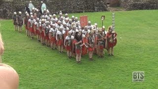 The Ermine Street Guard  Caerleon Amphitheatre  19082012 [upl. by Spancake]