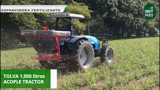 torotrac  Yomel  Abonadora Acople Tractor [upl. by Zsazsa276]