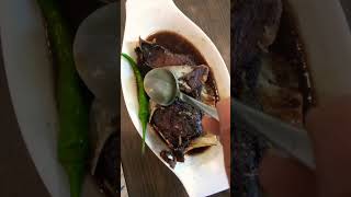 Adobong tuna and relyenong bangus for lunch in Davao City Philippines [upl. by Odranar]