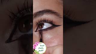 Comment faire de leyeliner🌸makeup اكسبلور [upl. by Rushing]