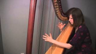 Hindemith Sonata for harp I Massig schnell [upl. by Valle]